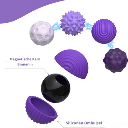 FlexiBalls™ - Buig, draai en laat de stress los.