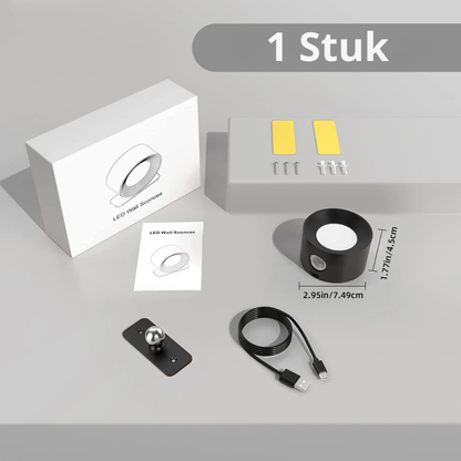 LumiSpot™ -  Draai, dim en plaats: jouw perfecte lichtbron in één klik