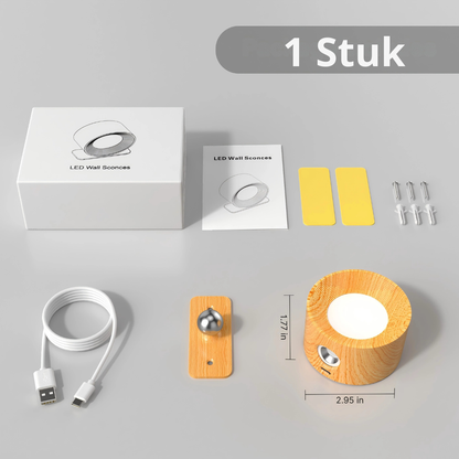 LumiSpot™ -  Draai, dim en plaats: jouw perfecte lichtbron in één klik