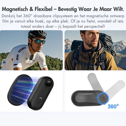 StealthClip™ - Onzichtbaar in gebruik. Onmisbaar in detail.