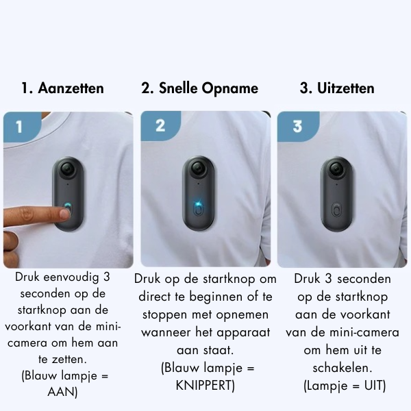 StealthClip™ - Onzichtbaar in gebruik. Onmisbaar in detail.
