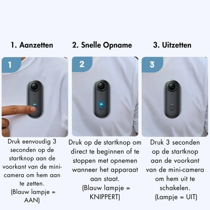 StealthClip™ - Onzichtbaar in gebruik. Onmisbaar in detail.