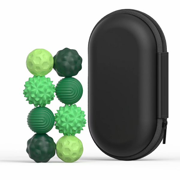 FlexiBalls™ - Buig, draai en laat de stress los.
