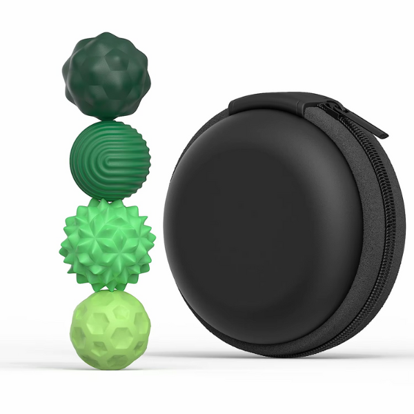 FlexiBalls™ - Buig, draai en laat de stress los.