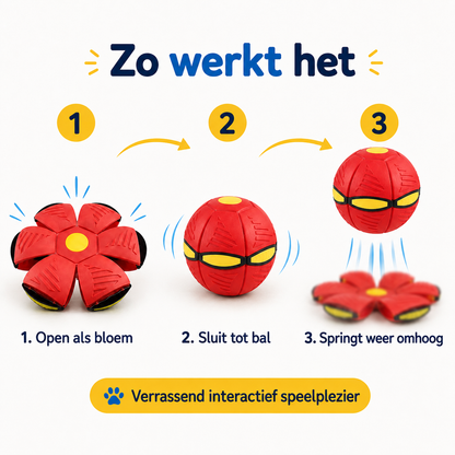 FlipFetch™ – 2-in-1 Frisbee & Bal voor Honden
