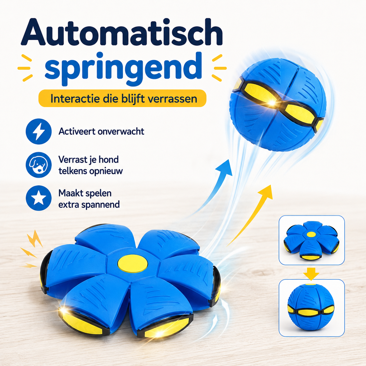 FlipFetch™ – 2-in-1 Frisbee & Bal voor Honden