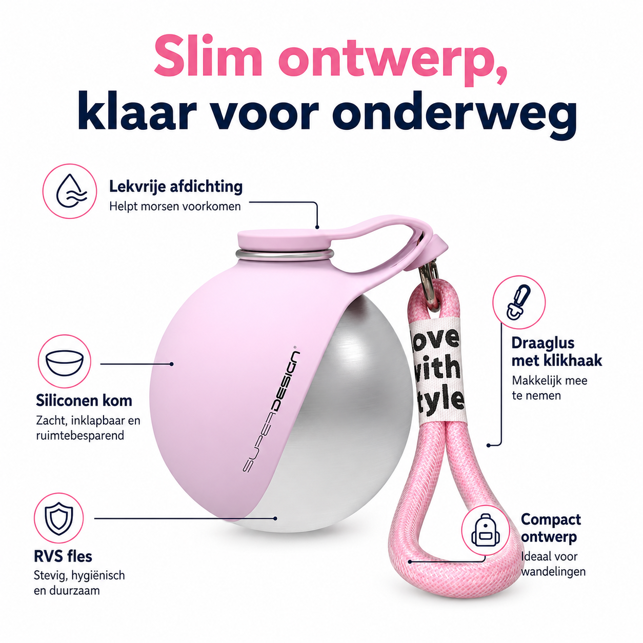 FlipSip™ – De 2-in-1 hondenwaterfles voor onderweg