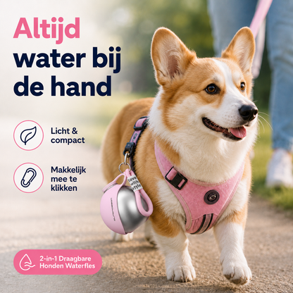 FlipSip™ – De 2-in-1 hondenwaterfles voor onderweg