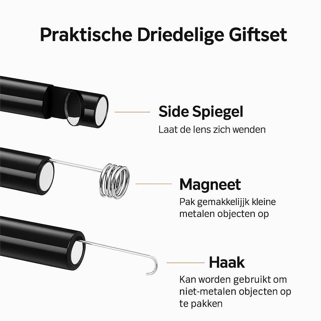 FlexiScope™ - Ontdek elke hoek en zie wat anderen missen!