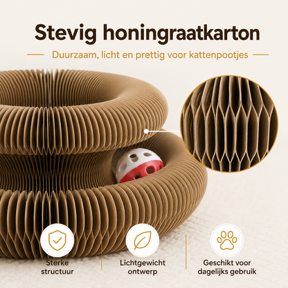 FlexiPaw™ – Flexibele Krab- & Speelplek voor Katten