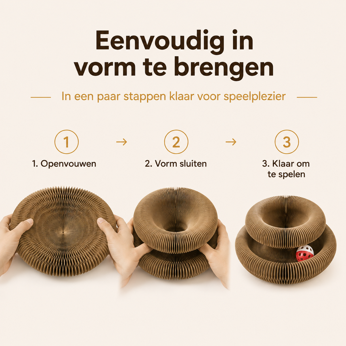 FlexiPaw™ – Flexibele Krab- & Speelplek voor Katten