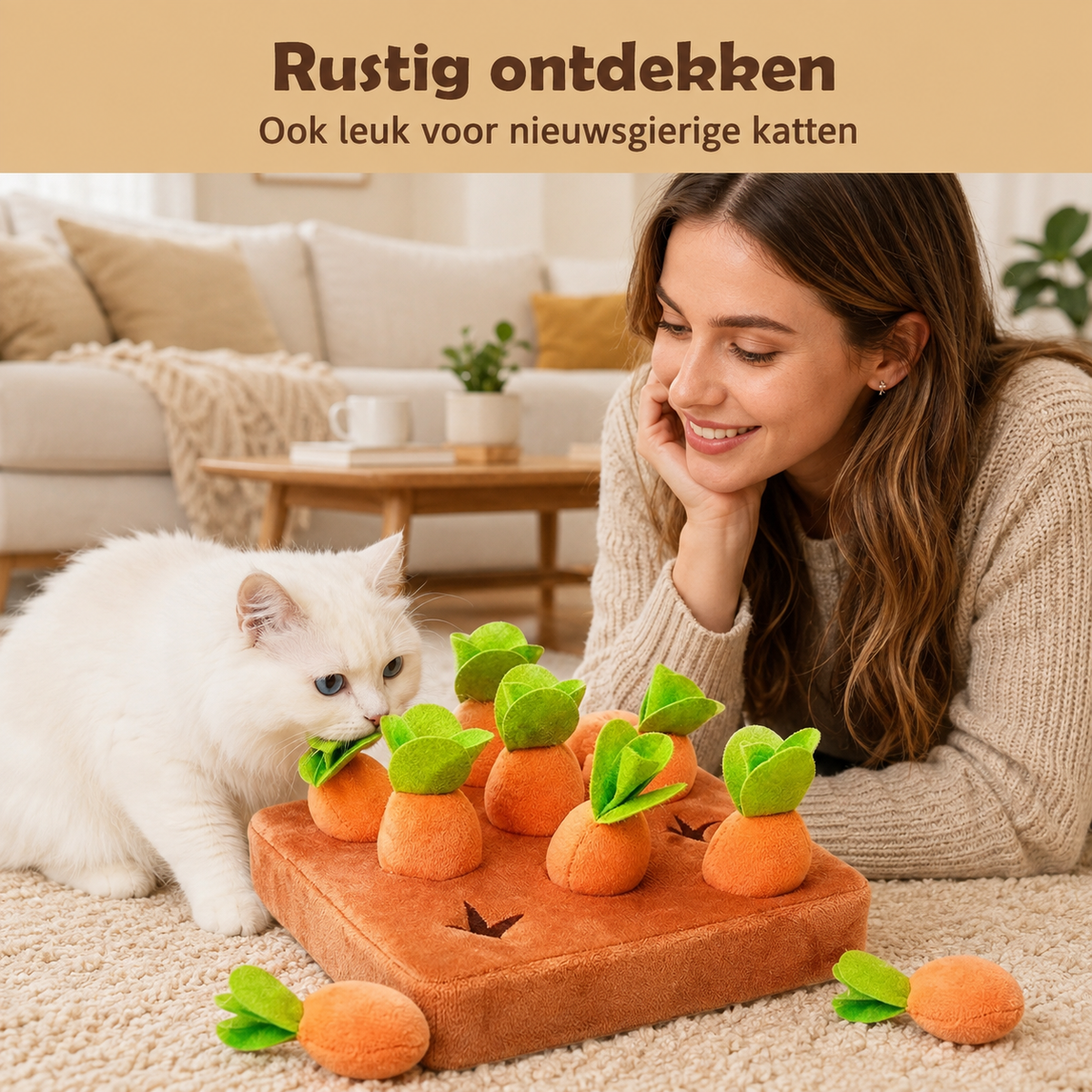 SniffGarden™ – Interactief Snuffelspel voor Honden