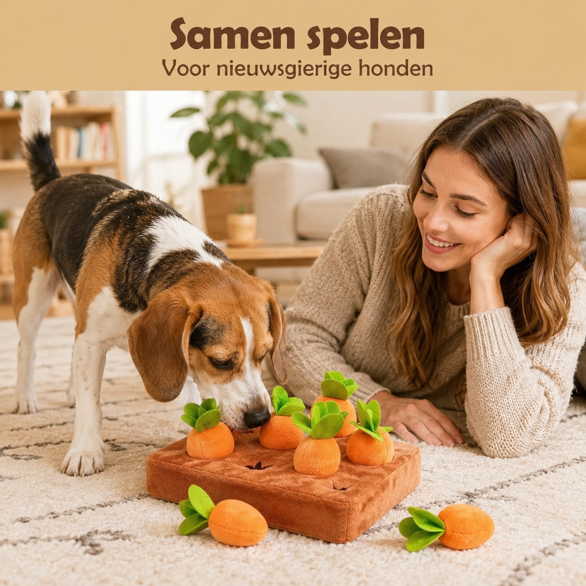 SniffGarden™ – Interactief Snuffelspel voor Honden