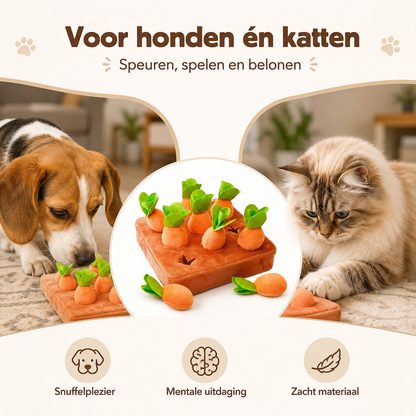 SniffGarden™ – Interactief Snuffelspel voor Honden