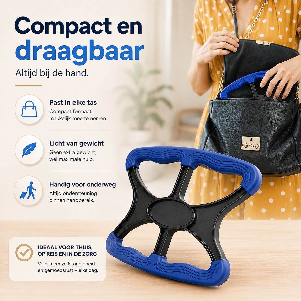 RiseGrip™ – Handige Opstahulp voor Extra Houvast