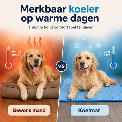 CoolNest™ – Zelf koelende Mat voor Honden & Katten