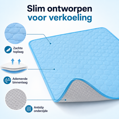 CoolNest™ – Zelf koelende Mat voor Honden & Katten