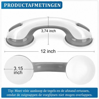 GripSafe™ – Extra houvast, zonder boren
