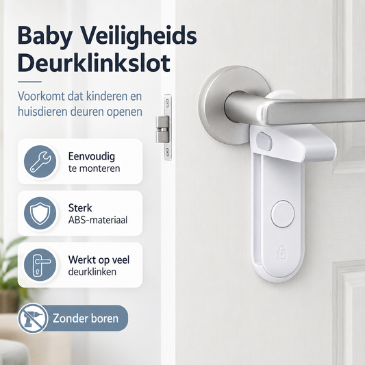 KiddiLock™ – Houd deuren veilig gesloten
