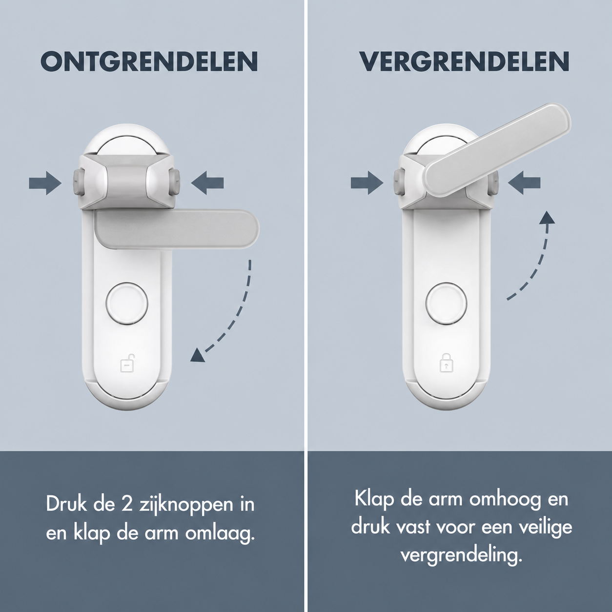 KiddiLock™ – Houd deuren veilig gesloten