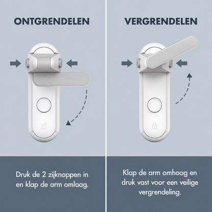 KiddiLock™ – Houd deuren veilig gesloten