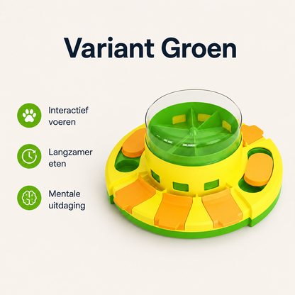 TreatQuest™ – Interactieve Voerpuzzel voor Honden