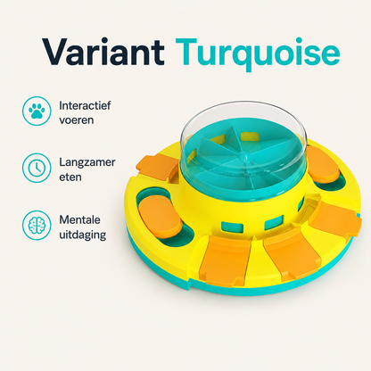 TreatQuest™ – Interactieve Voerpuzzel voor Honden