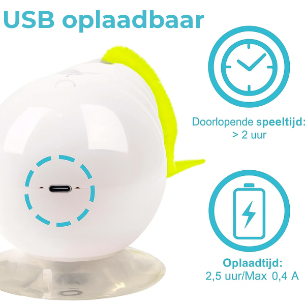 PlayTail™- Dé oplossing tegen verveling, stress en overgewicht bij binnenkatten!