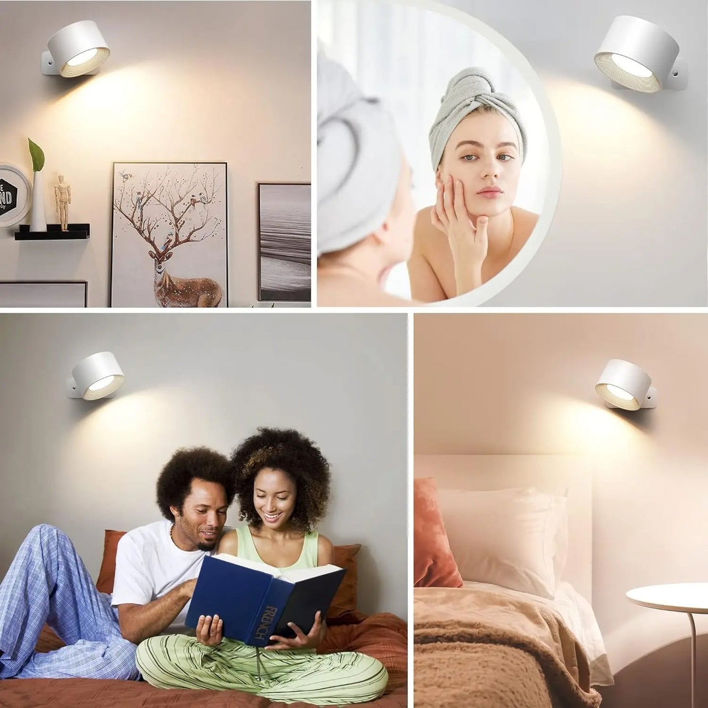 LumiSpot™ -  Draai, dim en plaats: jouw perfecte lichtbron in één klik