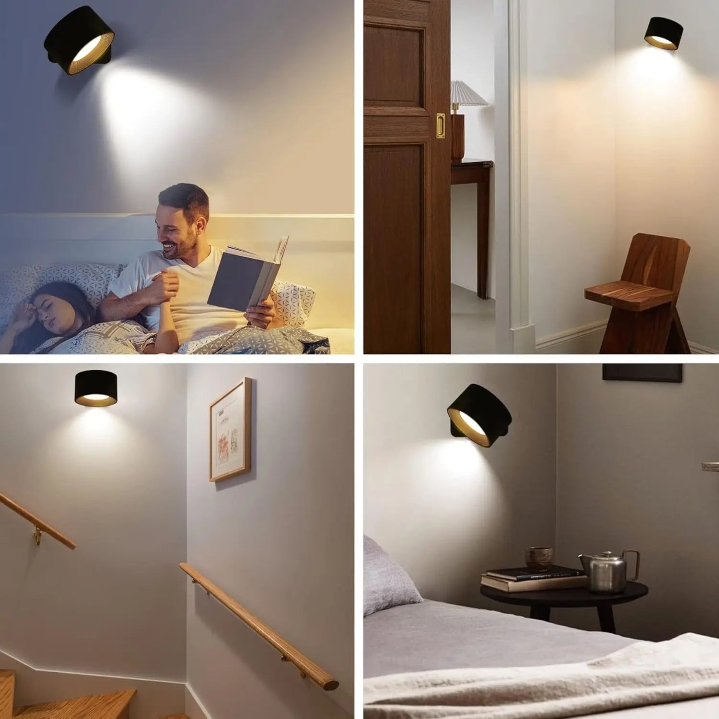 LumiSpot™ -  Draai, dim en plaats: jouw perfecte lichtbron in één klik