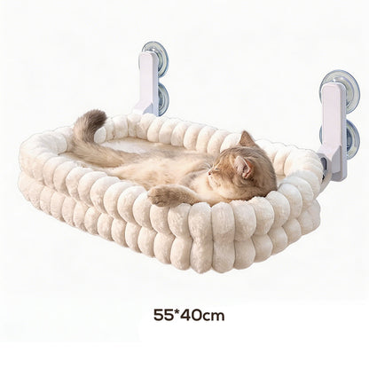 PurrView™ – Opvouwbare Kattenhangmat voor het Raam